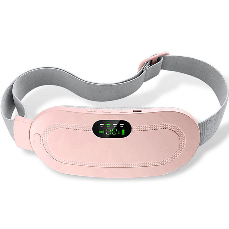 Menstrual heating pad massager