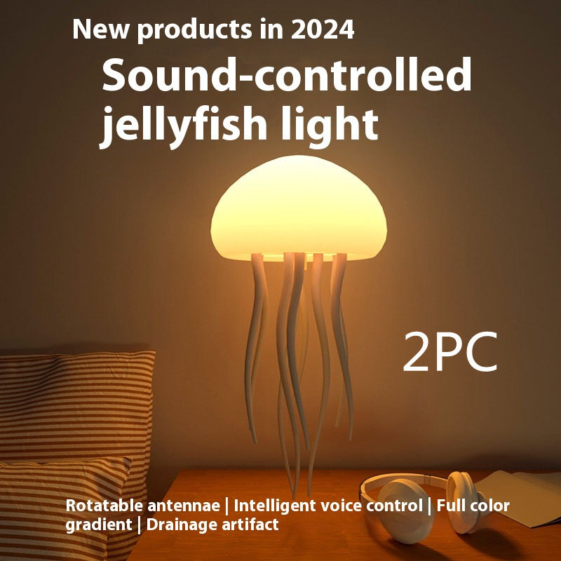 Jelly fish lamp