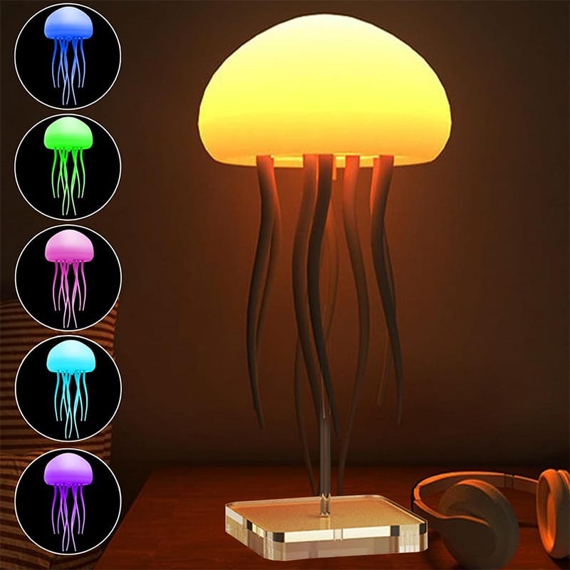 Jelly fish lamp