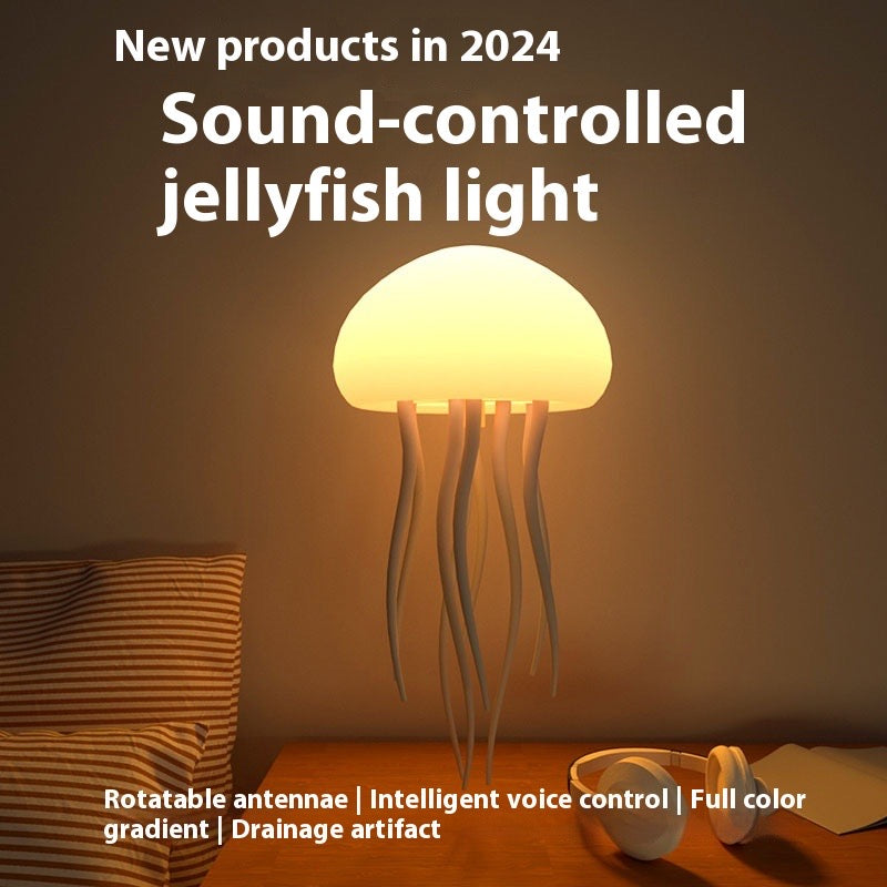 Jelly fish lamp