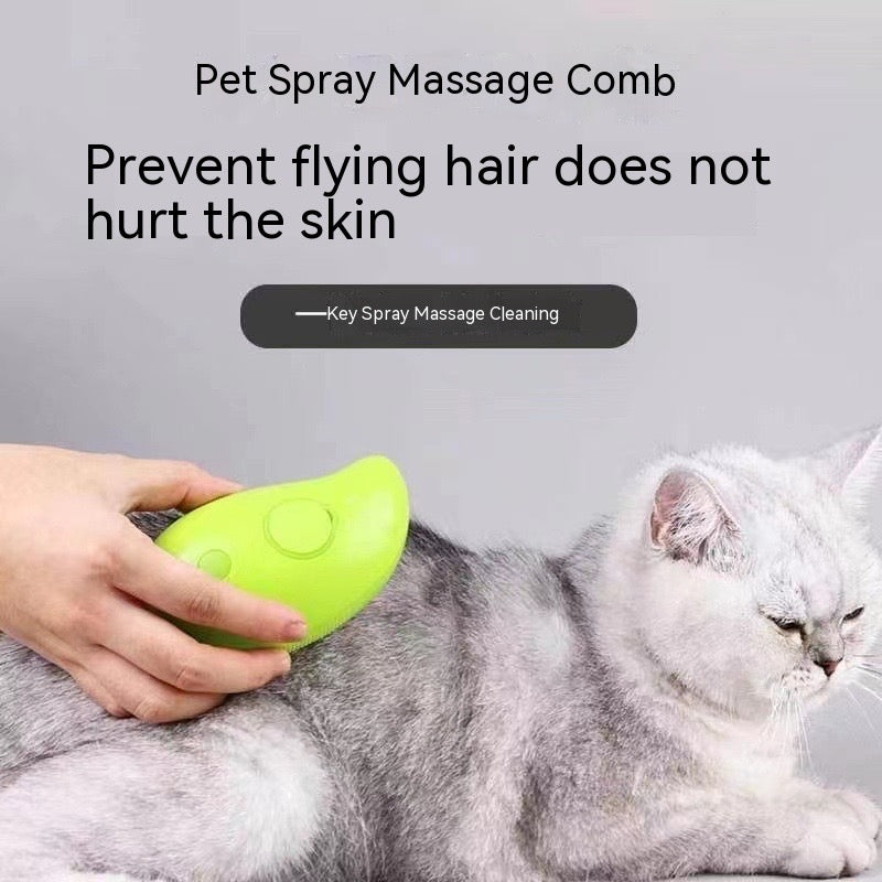 Cat steam brush