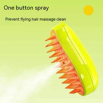 Cat steam brush