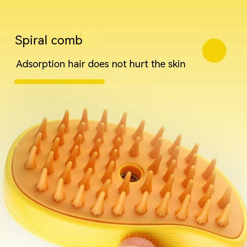 Cat steam brush