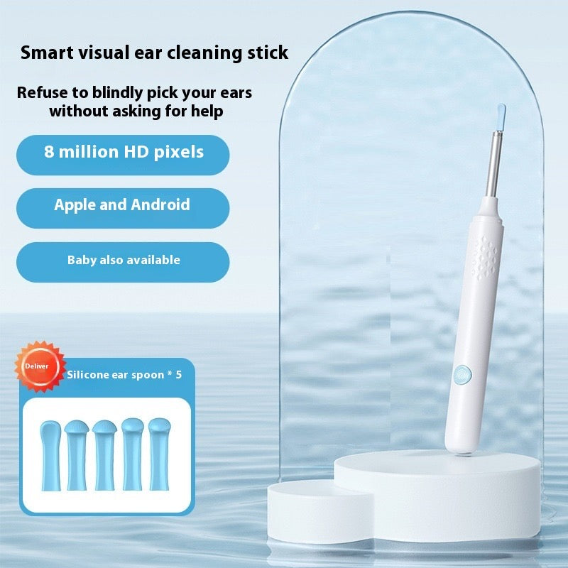 Ear wax cleaner with camera 360