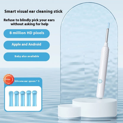 Ear wax cleaner with camera 360