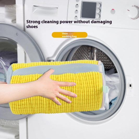 Washing machine shoe bag