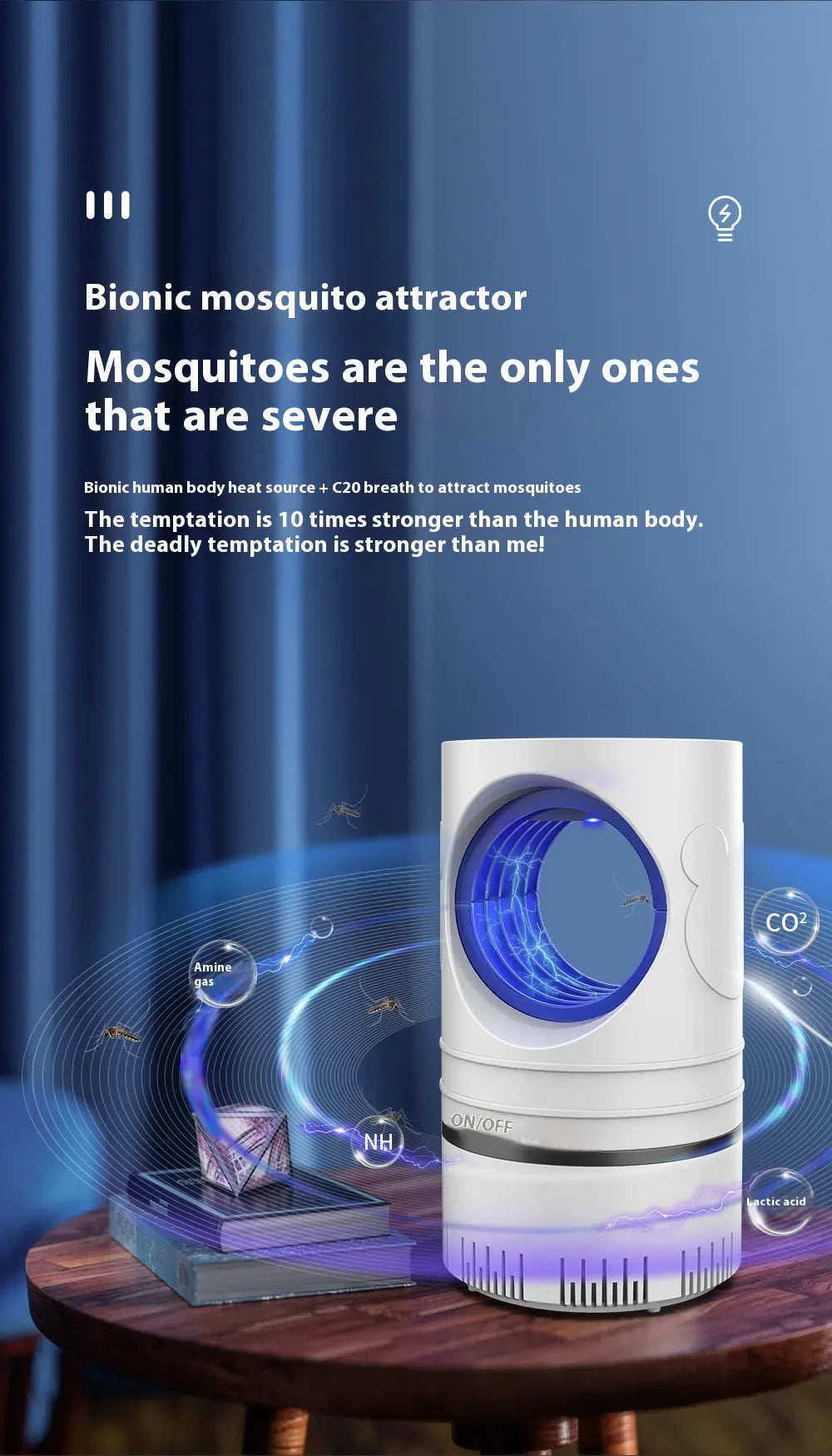 Mosquito killing lamp