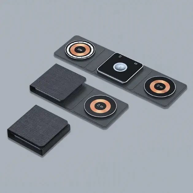 3 in one wireless foldable charger