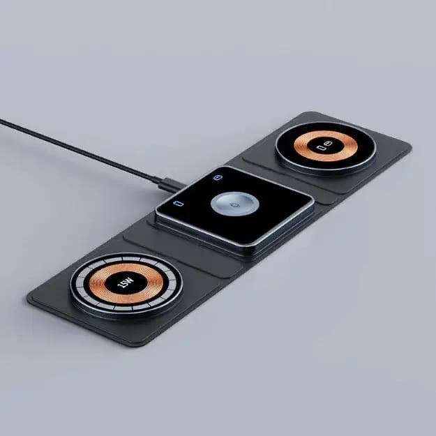 3 in one wireless foldable charger