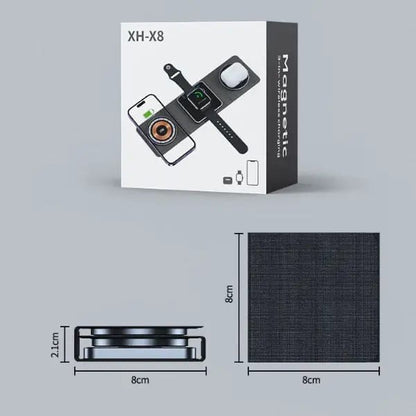 3 in one wireless foldable charger