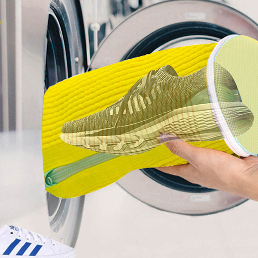 Washing machine shoe bag