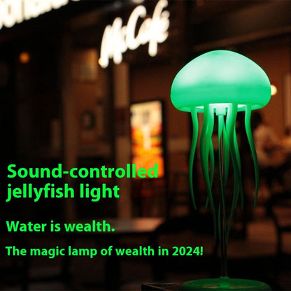 Jelly fish lamp