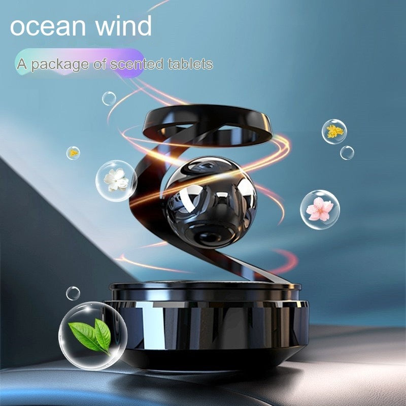 Solar car air freshener