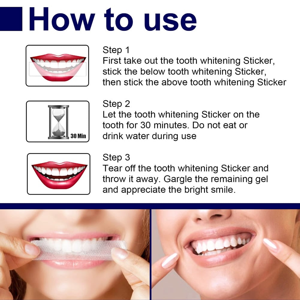 Teeth whitening strips