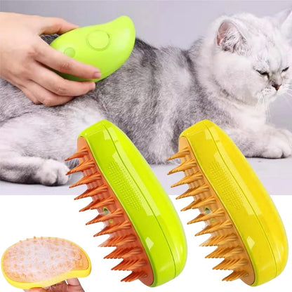 Cat steam brush
