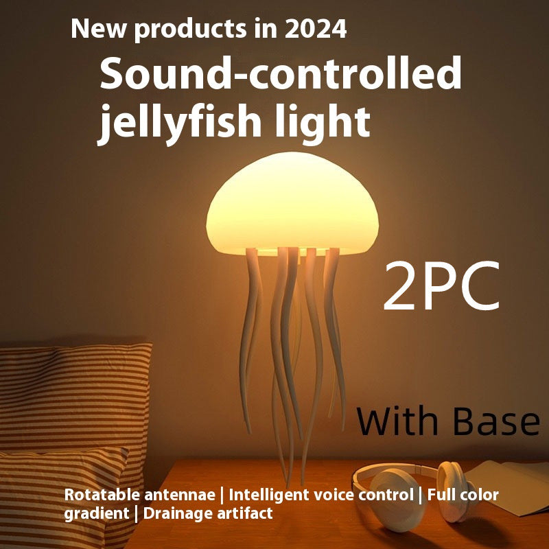 Jelly fish lamp