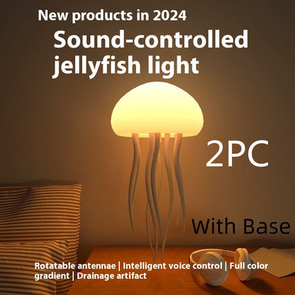 Jelly fish lamp