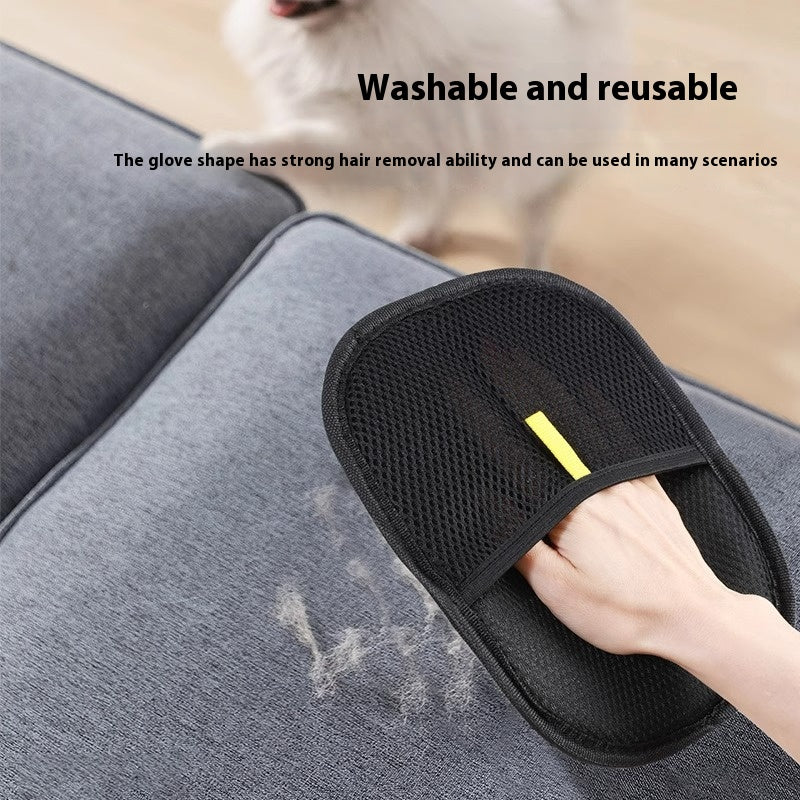 pet grooming gloves