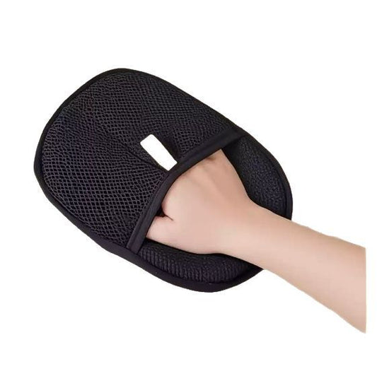 pet grooming gloves