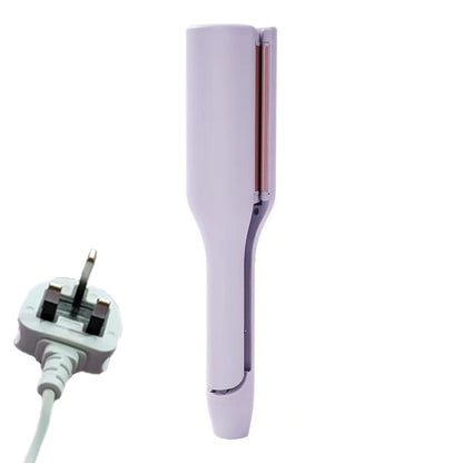 Wave curling iron