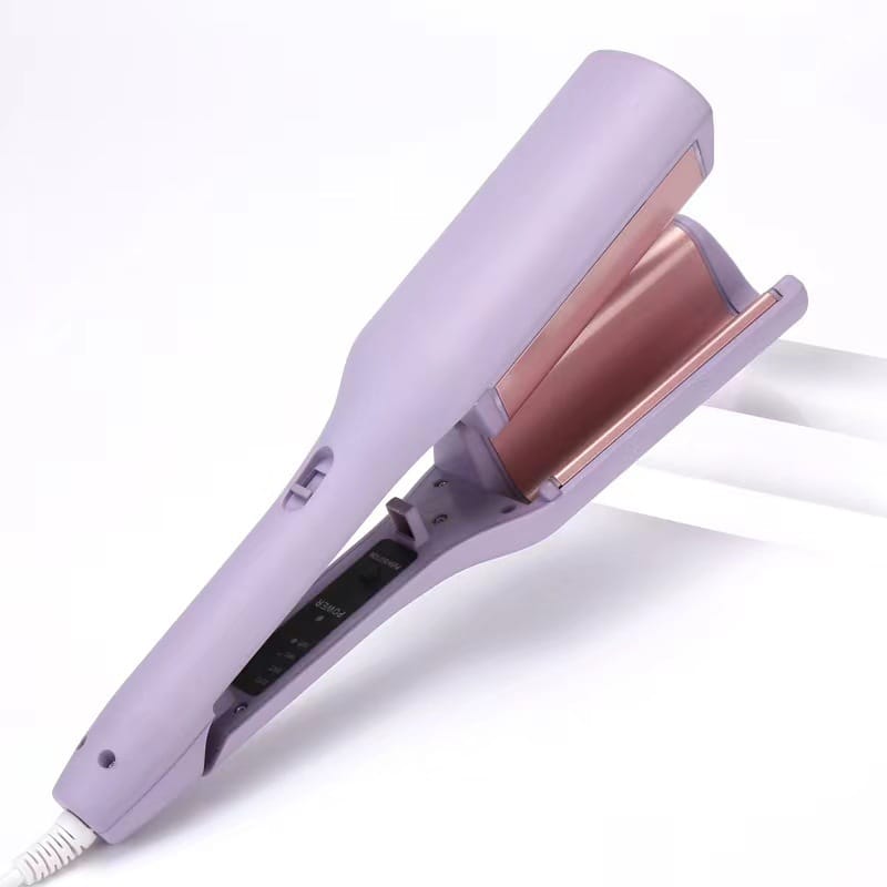 Wave curling iron