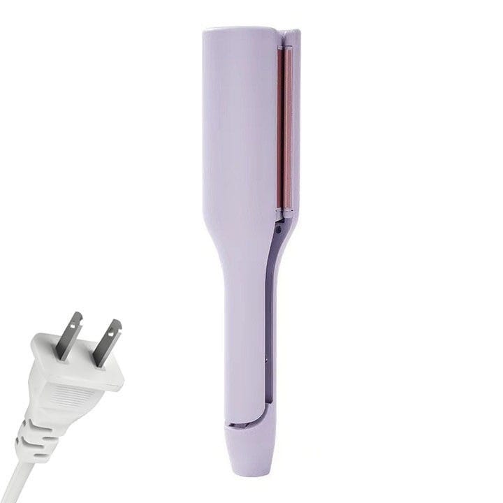 Wave curling iron