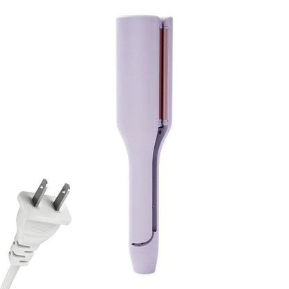 Wave curling iron